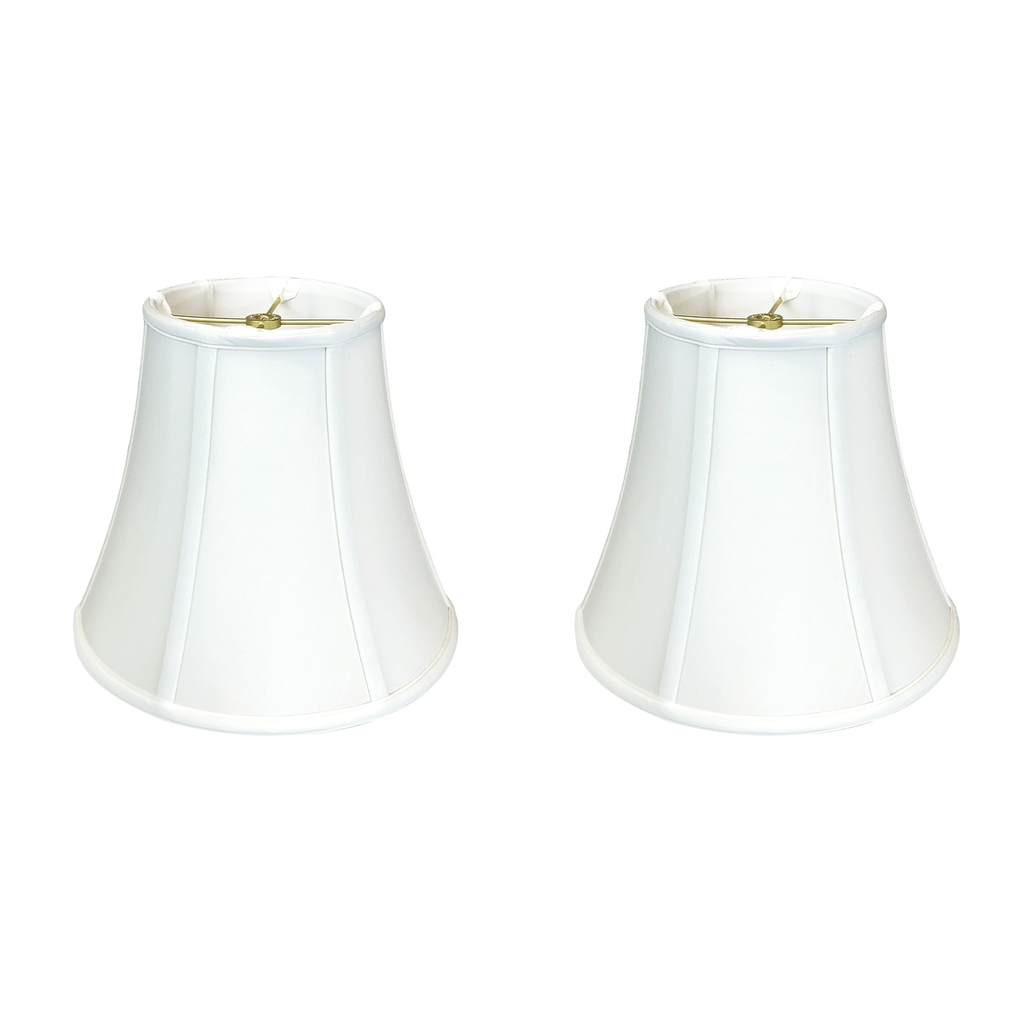 White 7 x 14 x 11.5 Royal Designs BSO-715-14WH Square Bell Basic Lamp Shade 
