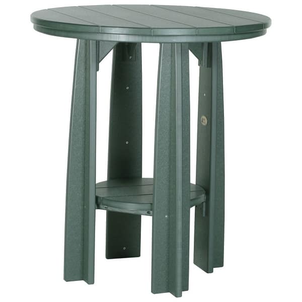 slide 2 of 4, Poly Lumber Balcony Table Green