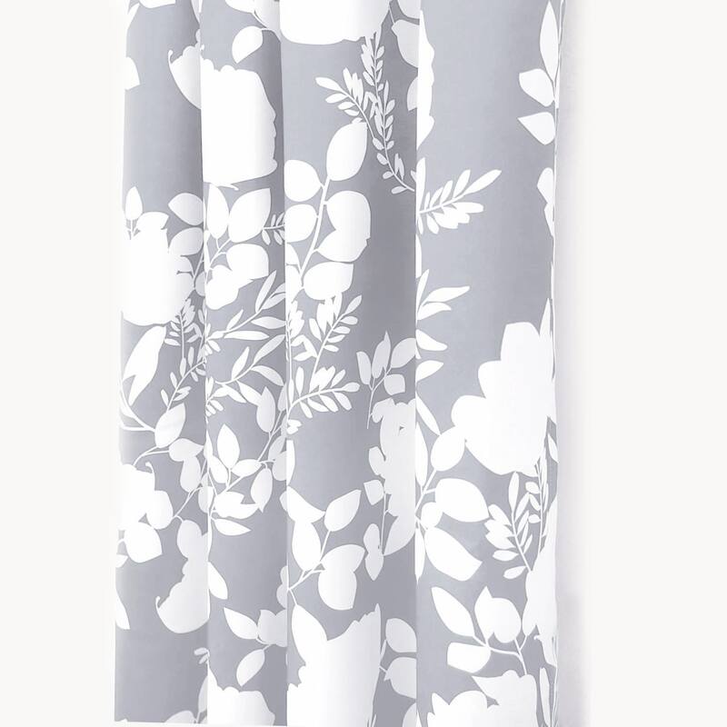 Porch & Den Nolana Floral Room-darkening Grommet Curtain Panel Pair