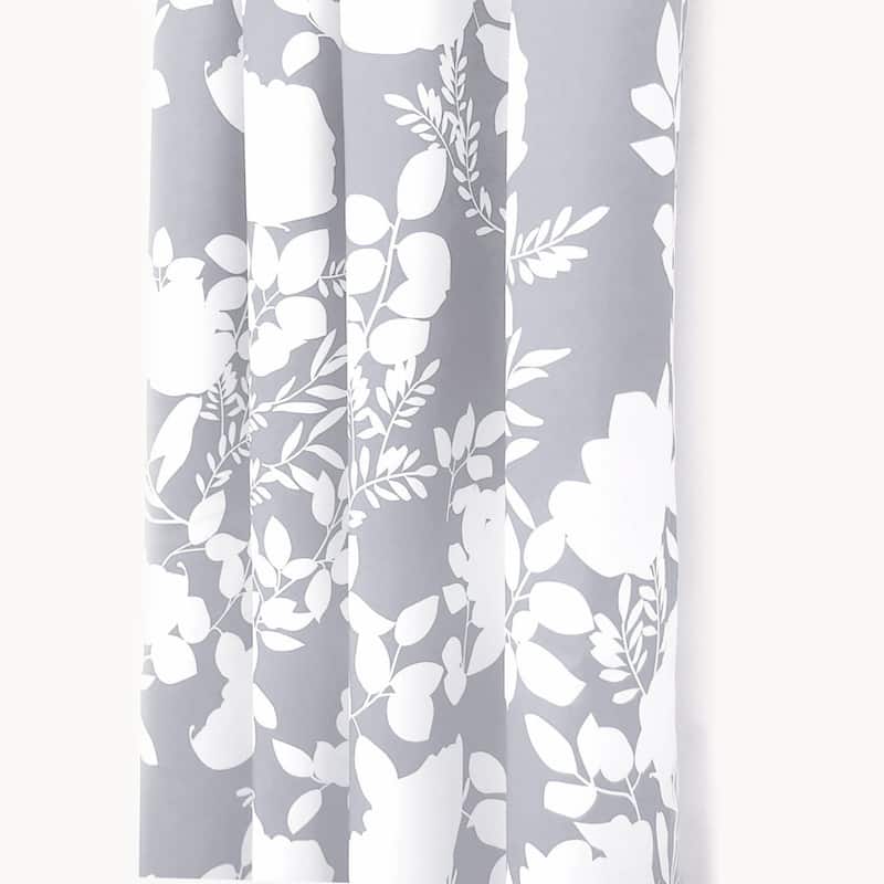 Porch & Den Nolana Floral Room-darkening Grommet Curtain Panel Pair