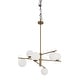 preview thumbnail 7 of 31, Modern 6-Light Dimmable Sputnik Bubble Chandelier for Dining Room