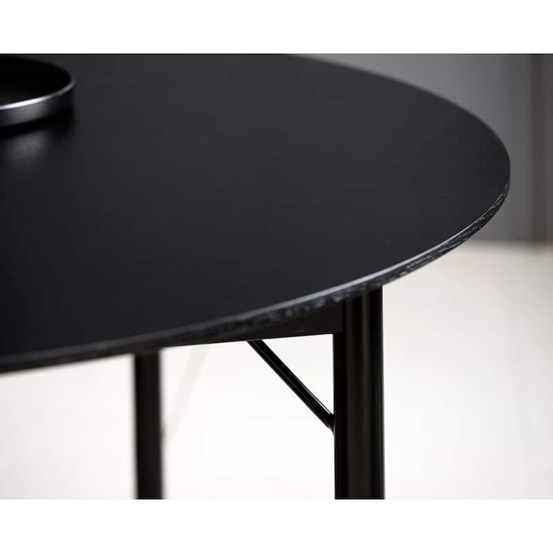 Rye Studio Contemporary Black Oak Dining Table