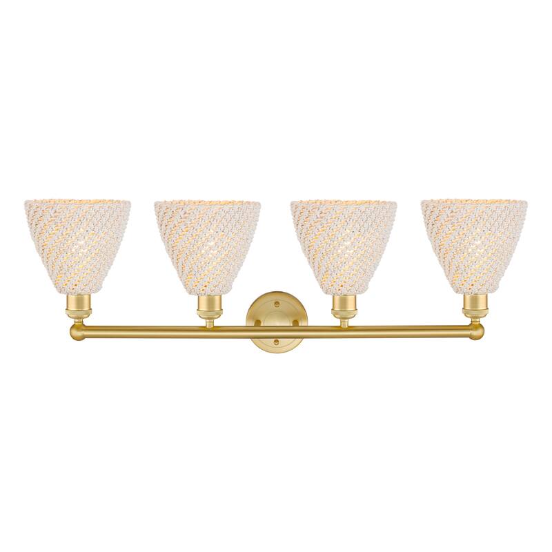 Innovations Lighting Endless Possibilities Edison - Bristol Natural - 4 Light 35" Bath Vanity Light