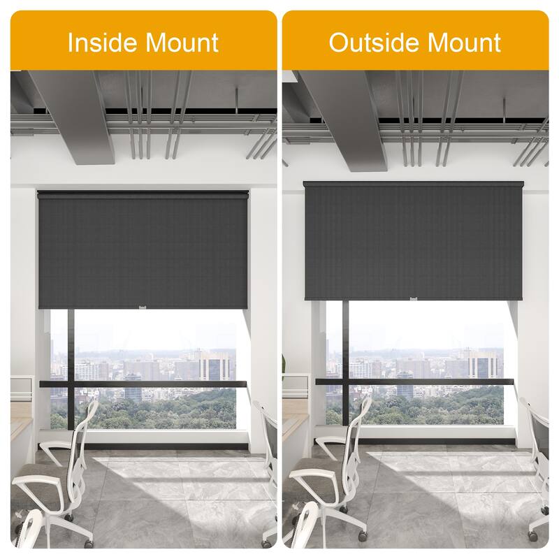 8' x 8' Outdoor Roller Shades - 8'W x 8'L