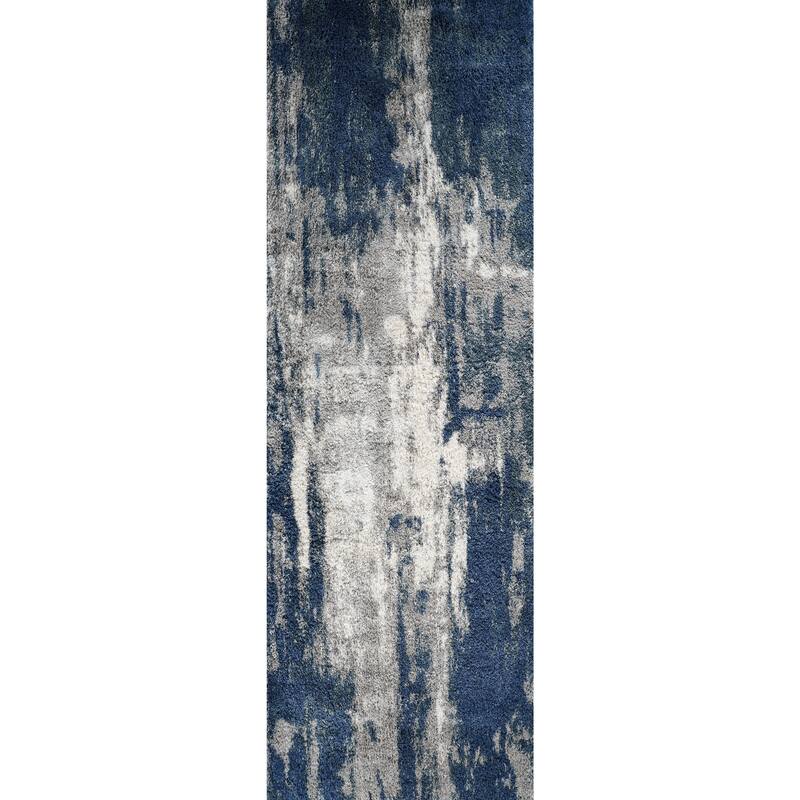 Noori Rug Lux Clark Abstract Modern 2-inch Thick Shag Rug