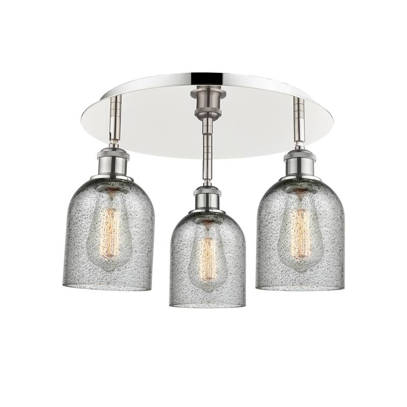 Innovations Lighting Caledonia - 3 Light 17" Flush Mount