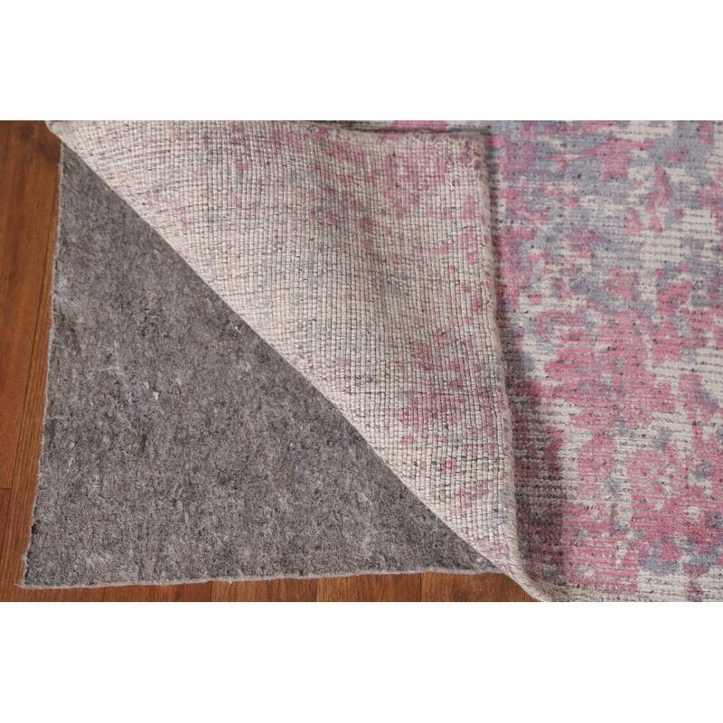 Abstract / Modern Area Rug Hand-Knotted Wool Carpet - 7'11"x 9'11"
