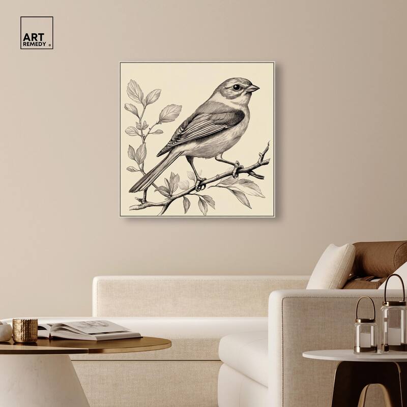Bird's Gaze Canvas by Art Remedy