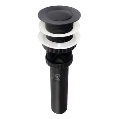 Kingston Brass Coronet Brass Push Pop-Up Bathroom Sink Drain