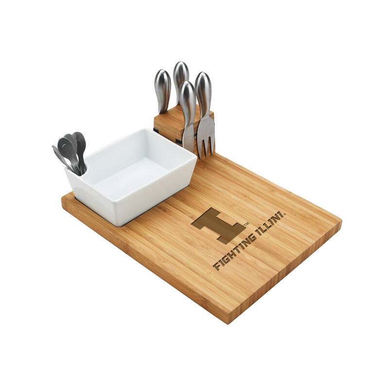 NCAA Georgia Tech Yellow Jackets Bamboo Cheese & Charcuterie Board