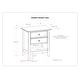 preview thumbnail 10 of 104, WYNDENHALL Halifax SOLID WOOD 24 inch Wide Bedside Nightstand Table