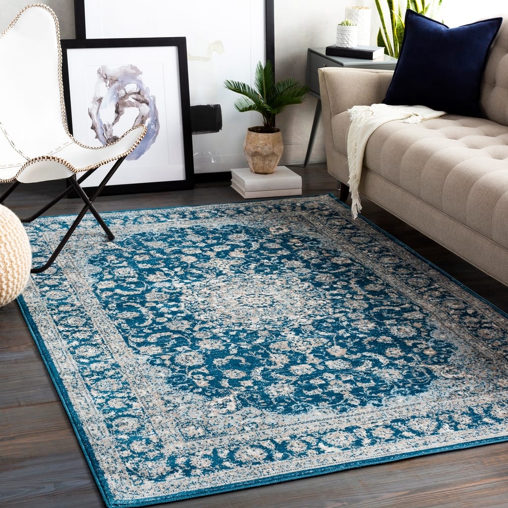 Livabliss Antonie Distressed Updated Traditional Area Rug