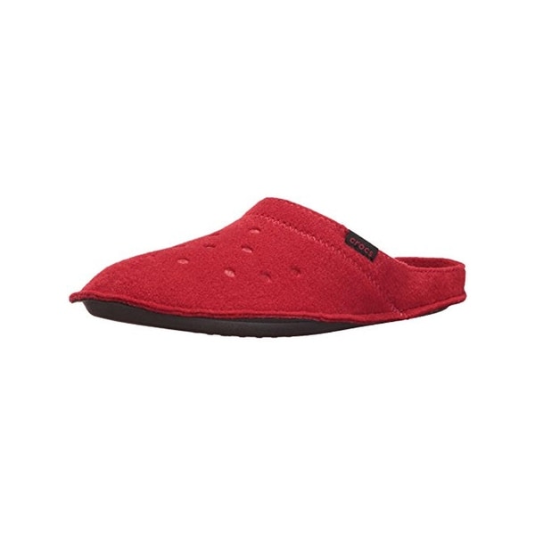 crocs lined slippers