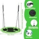 preview thumbnail 3 of 7, 40" Flying Saucer Tree Swing Chair Kids Round Hanging Rope Seat Yard Toys
