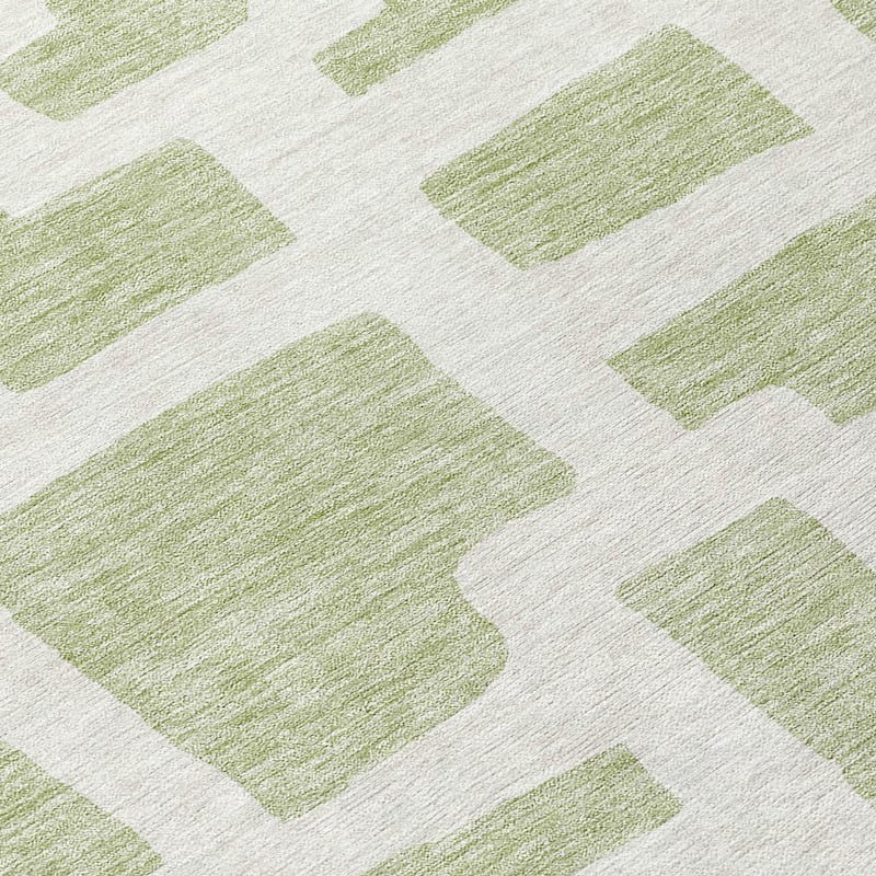 Machine Washable Indoor/ Outdoor Chantille Contemporary Geo Rug