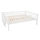 preview thumbnail 14 of 14, Full-Over-Full-Over-Full Triple Bunk Bed with Convertible Ladder and Slide - Solid Pine