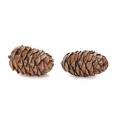 Pine Cone Decor (Set of 12) - N/A