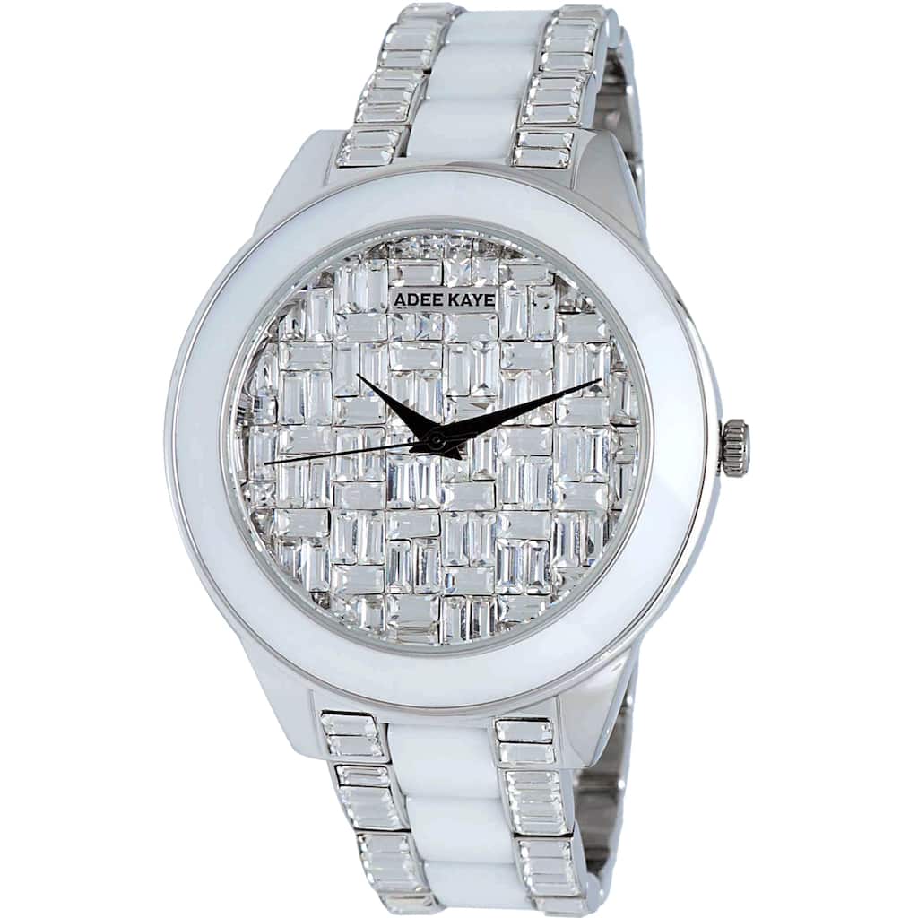 Adee Kaye Women's Venice Silver Dial Watch - AK8787 - One Size