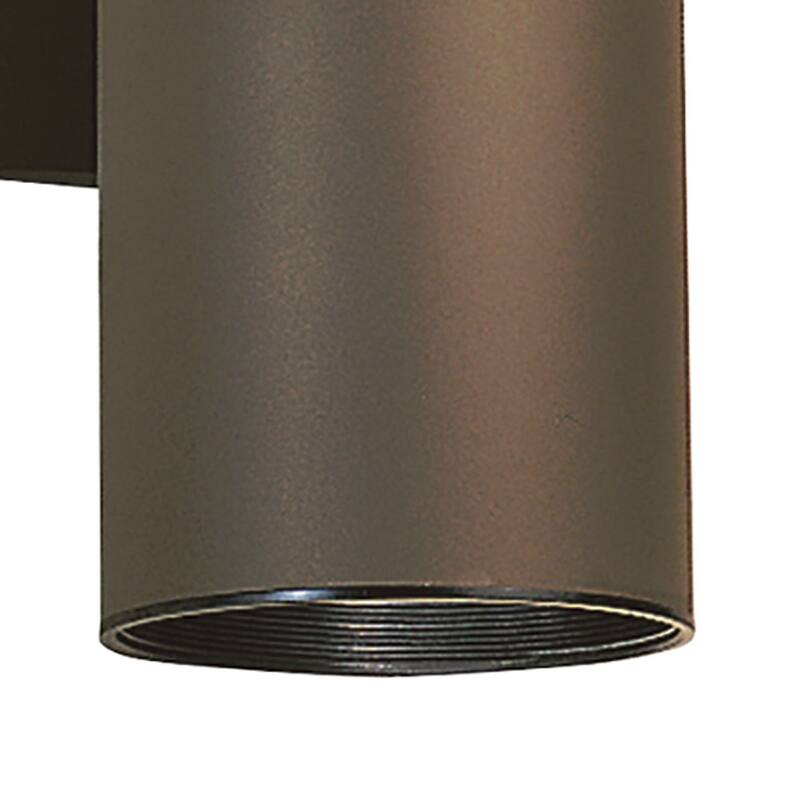 Kichler Cylinder 2 Light 15" Tall Outdoor Wall Sconce