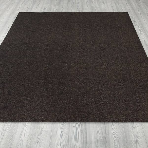 Ottomanson Garage Floor Mat Protective Carpet Mat Overstock 32498767 7 2 X 8 2 Brown
