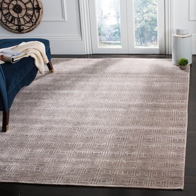 SAFAVIEH Couture Hand-knotted Kensington Rosica Modern Wool Rug