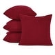 preview thumbnail 88 of 90, Deconovo Throw Pillow Covers, Corduroy Striped Decorative Covers, Set of 4