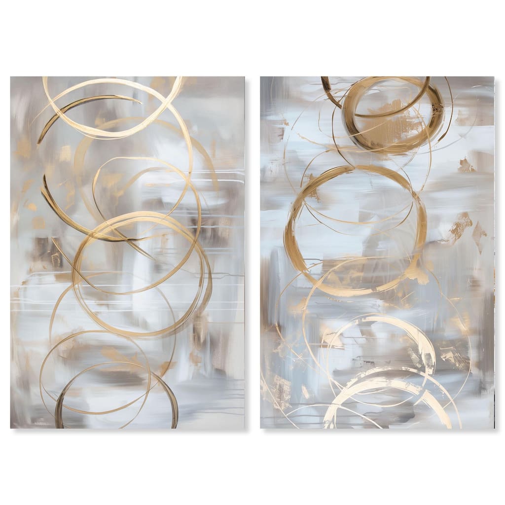 The Dunes Set Canvas Set of 2 by Art Remedy, Gallery Wrapped