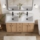 preview thumbnail 75 of 112, 36"/48"/60"/72" Bathroom Vanity Set with Sink & Faucet