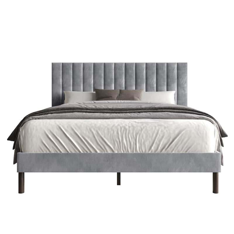 Clayfell Sitka Upholstered Platform Bed