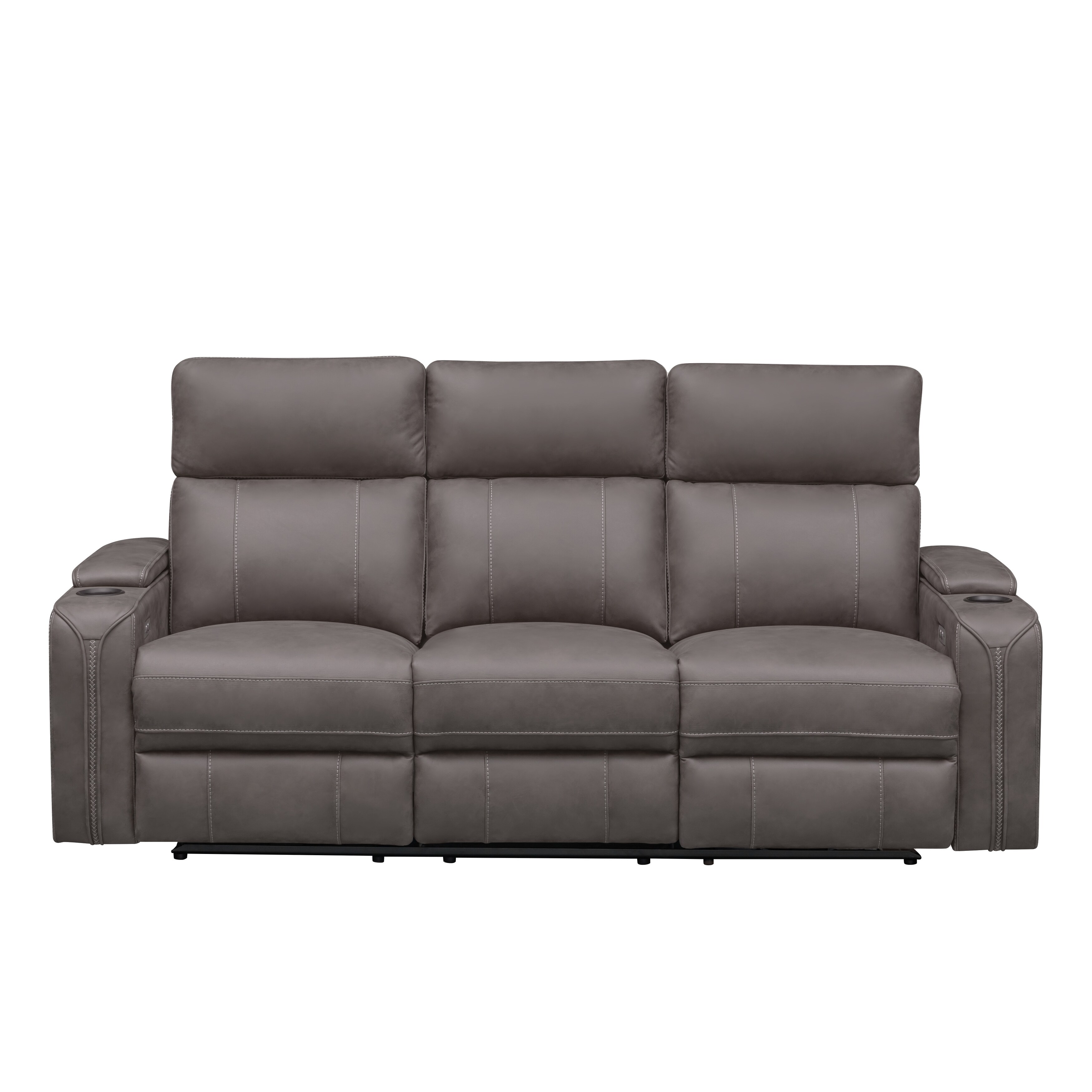 Avenger gray power reclining sofa new arrivals