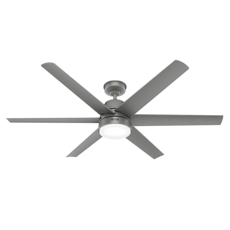 Hunter 60" Skysail Outdoor Ceiling Fan w/LED Light, Wall Control - Extreme Weather! - ENERGY STAR!