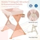 preview thumbnail 29 of 31, Gymax Baby Diaper Changing Table Folding Newborn Nursery Organizer