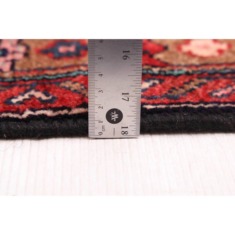 ECARPETGALLERY Hand-knotted Konya Anatolian Dark Navy Wool Rug - 3'5 x 10'2