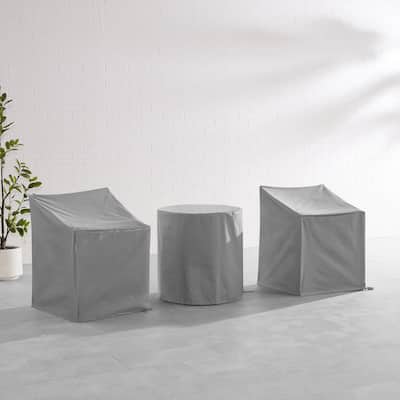 Crosley 3Pc Outdoor Bistro Furniture Cover Set
