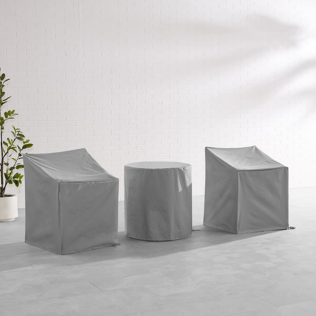 Crosley 3Pc Outdoor Bistro Furniture Cover Set