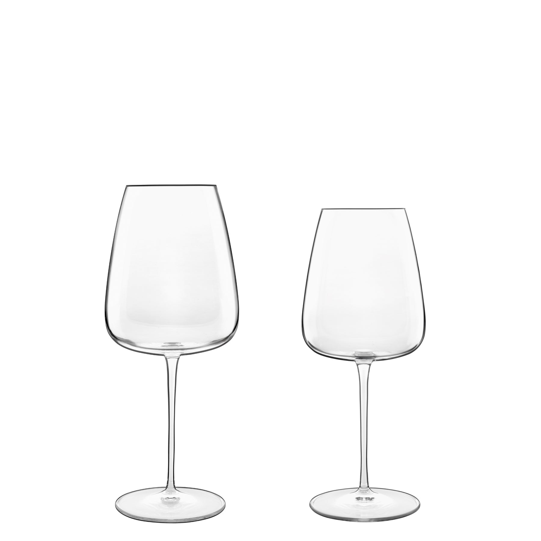 Luigi Bormioli Talismano 8 Piece Stemware Set, 4 Bordeaux Glasses & 4 Chardonnay Glasses