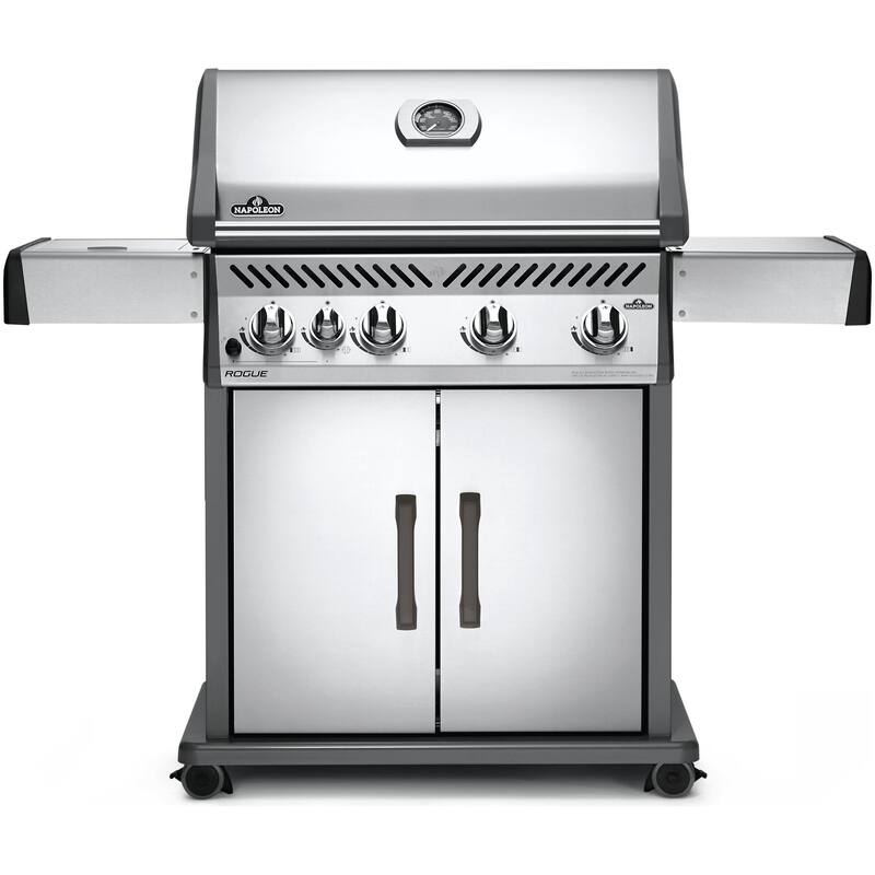 Napoleon R525SBN-2-FB Rogue 57,000 BTU 57" Wide Natural Gas Free - Silver