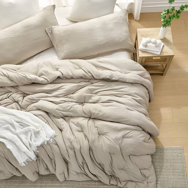 Summertime Thick® - Coma Inducer Oversized Comforter Set - Island Taupe