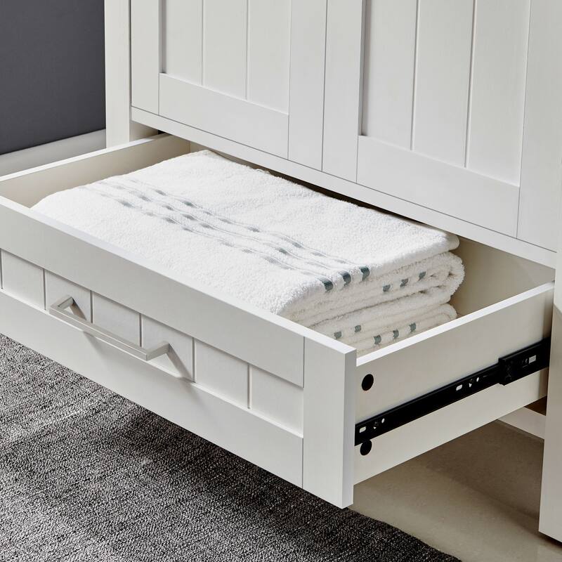 Ove Decors Kansas 30" Single Sink Bathroom Vanity in White