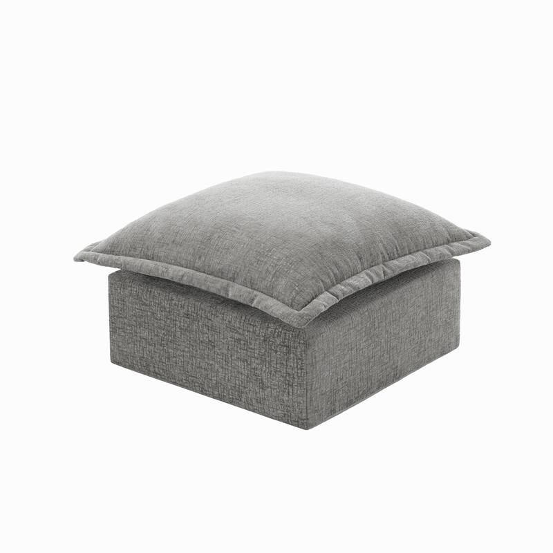 147.9'' W U-Shaped Modular Sectional Sofa Comfy Cloud Couch Chenille Sofa