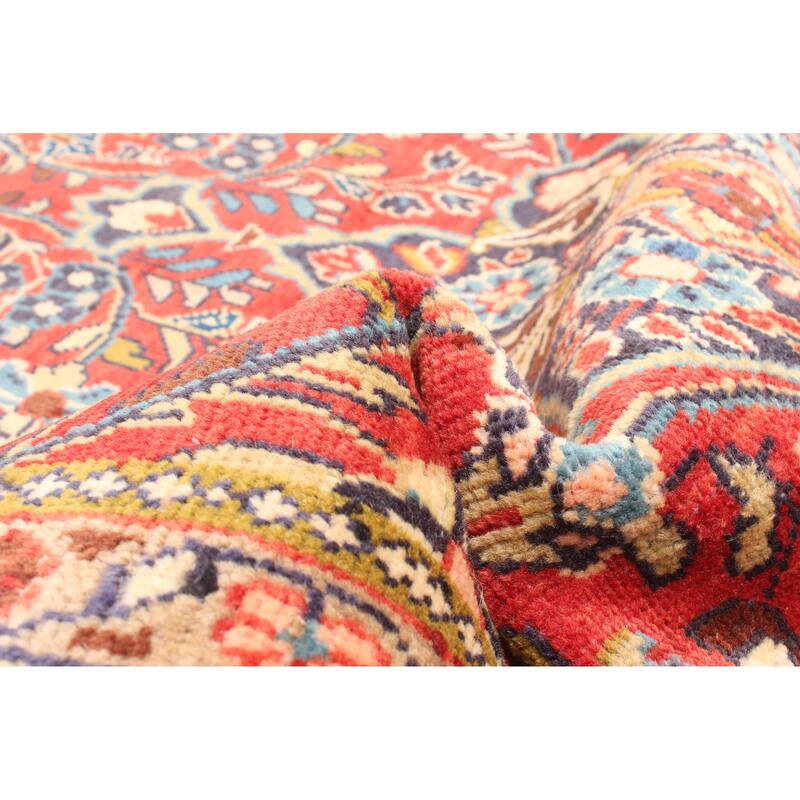 ECARPETGALLERY Hand-knotted Andelz Red Wool Rug - 3'8 x 6'8