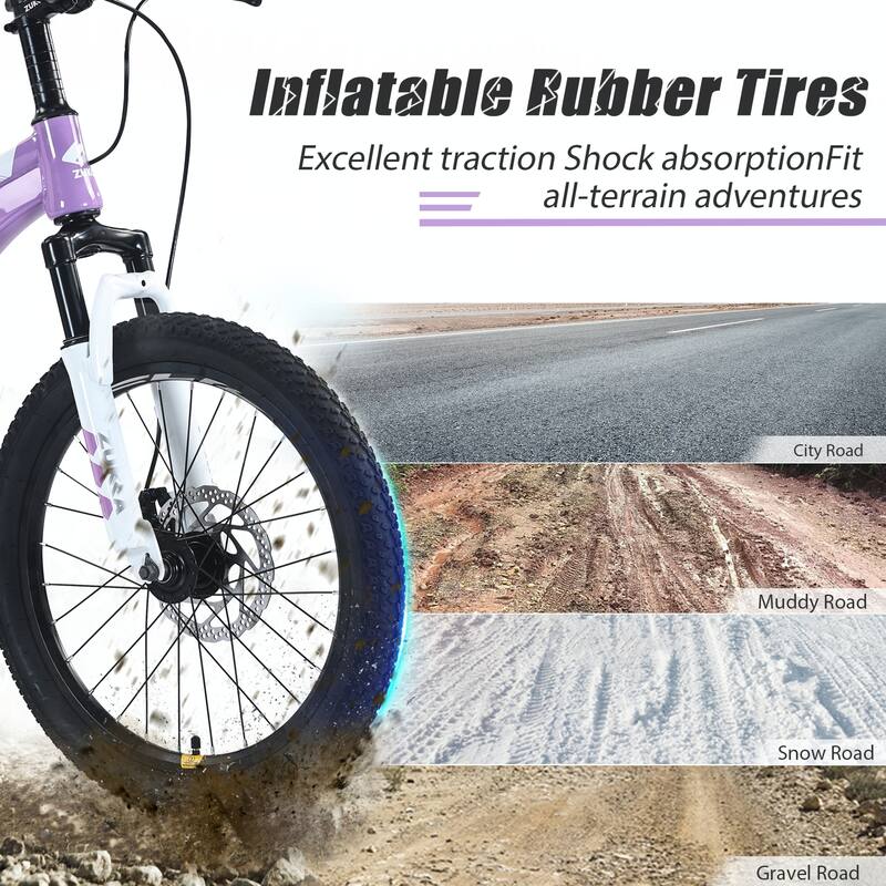 Mountain Bike,20 Inch MTB for Kid Age 7-10 Years