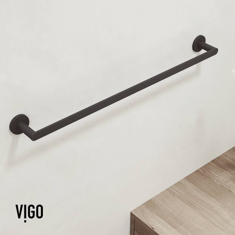 VIGO Arden 3-Piece Bathroom Hardware Accessory Set with 24 in. Towel Bar, Toilet Paper Holder, Hand Towel Holder