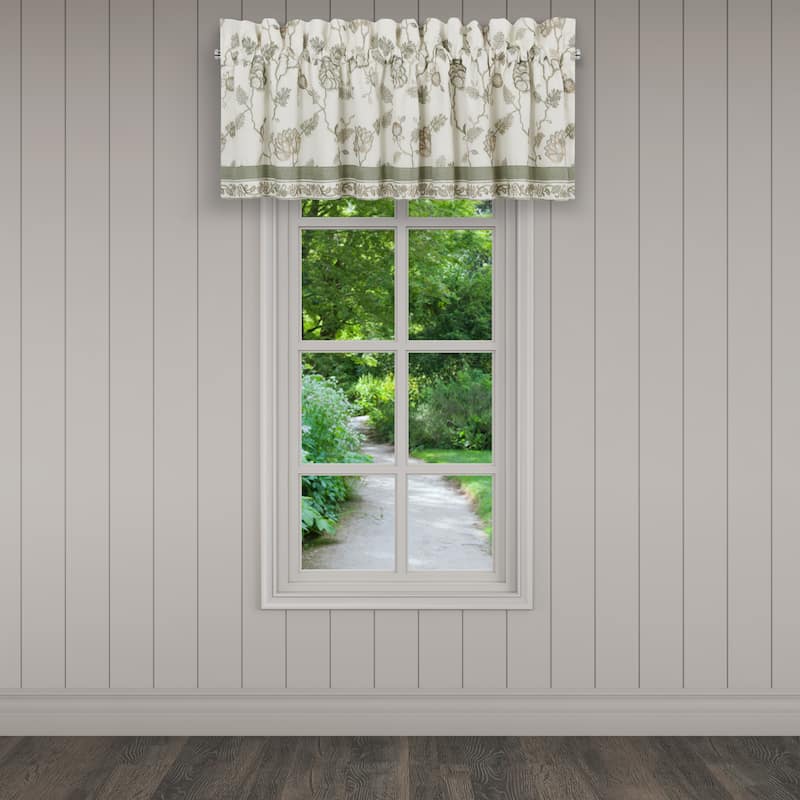 J. Queen New York Fairview Window Straight Valance