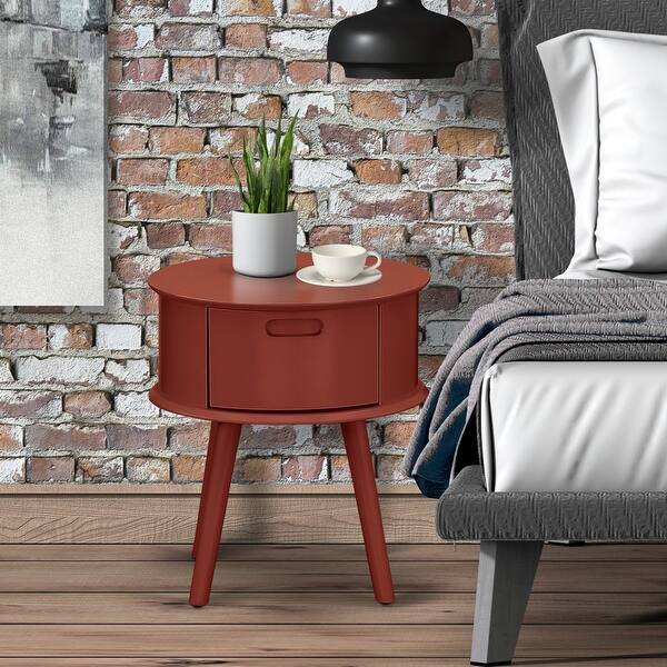 East West Furniture Gone05 Gordon Night Stands For Bedrooms With Drawer 1 Pc With Finish Options Overstock 31568837