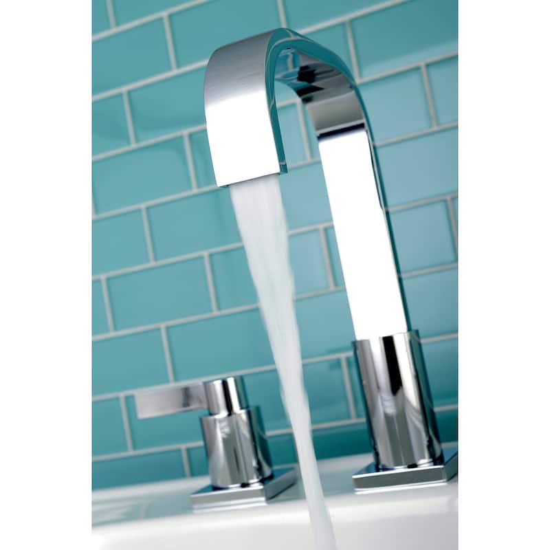 Kingston Brass NuvoFusion 1.2 GPM Widespread Bathroom Faucet with