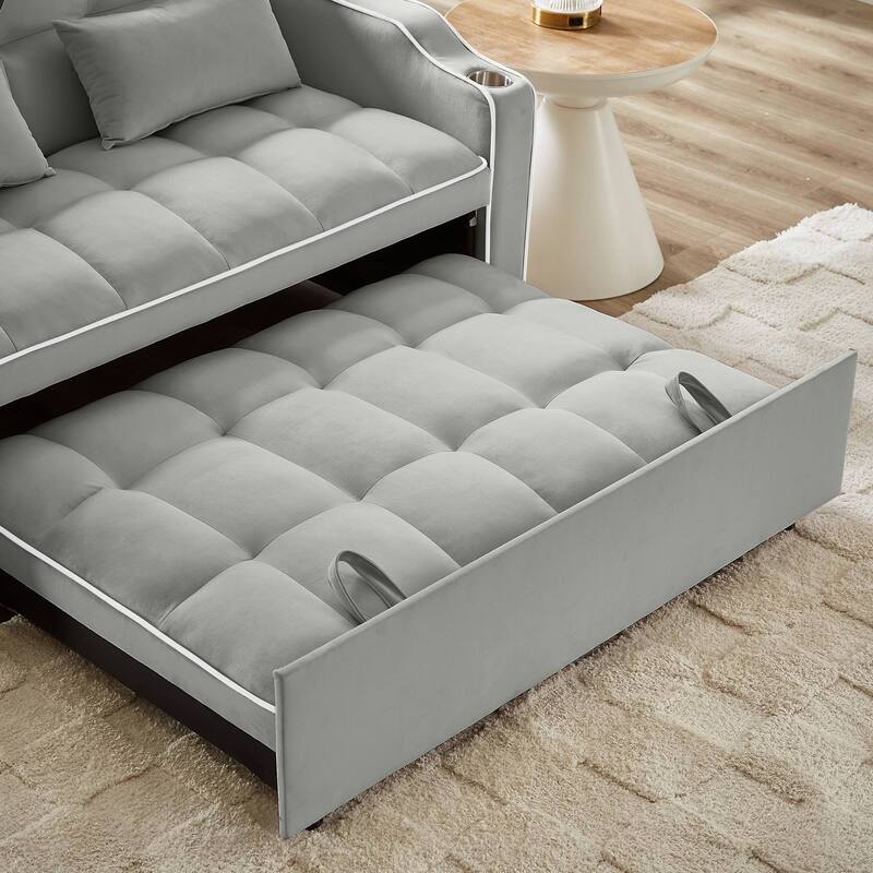 Adjustable Backrest Multifunctional Sofa Bed 3 Lengths Available