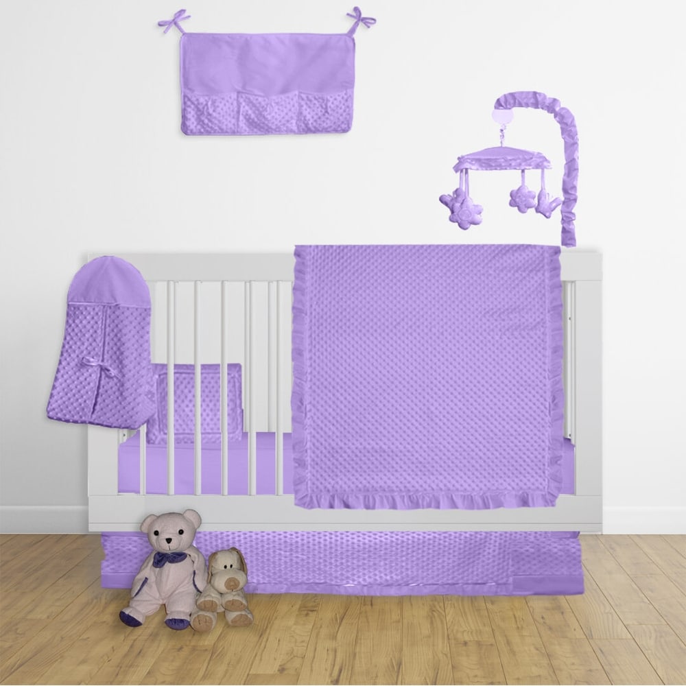 Dark purple clearance baby bedding