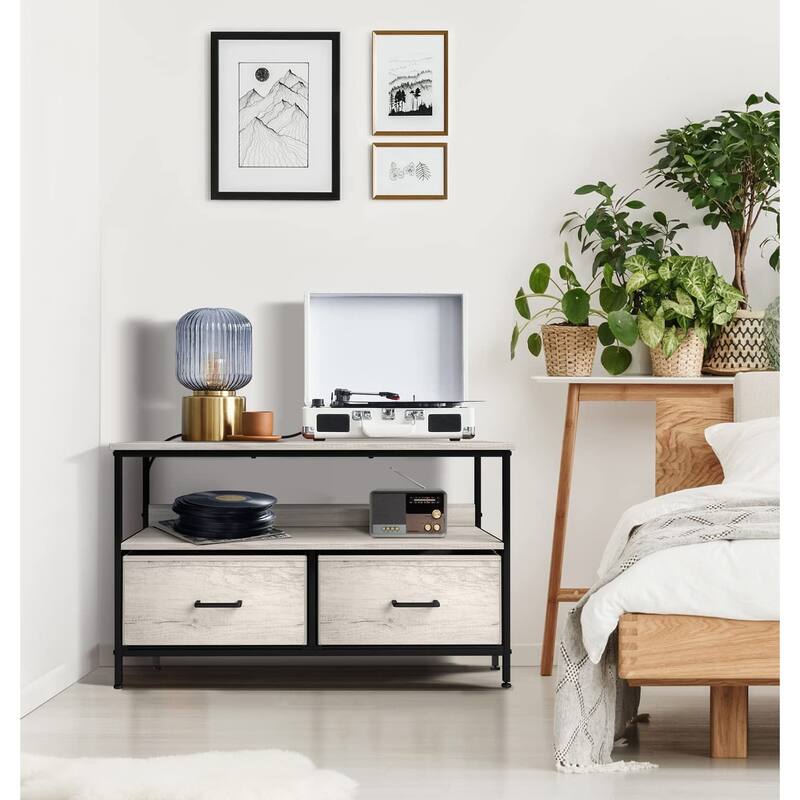 Dresser Drawers TV Table Stand 25-50 Inch, Furniture Storage Chest