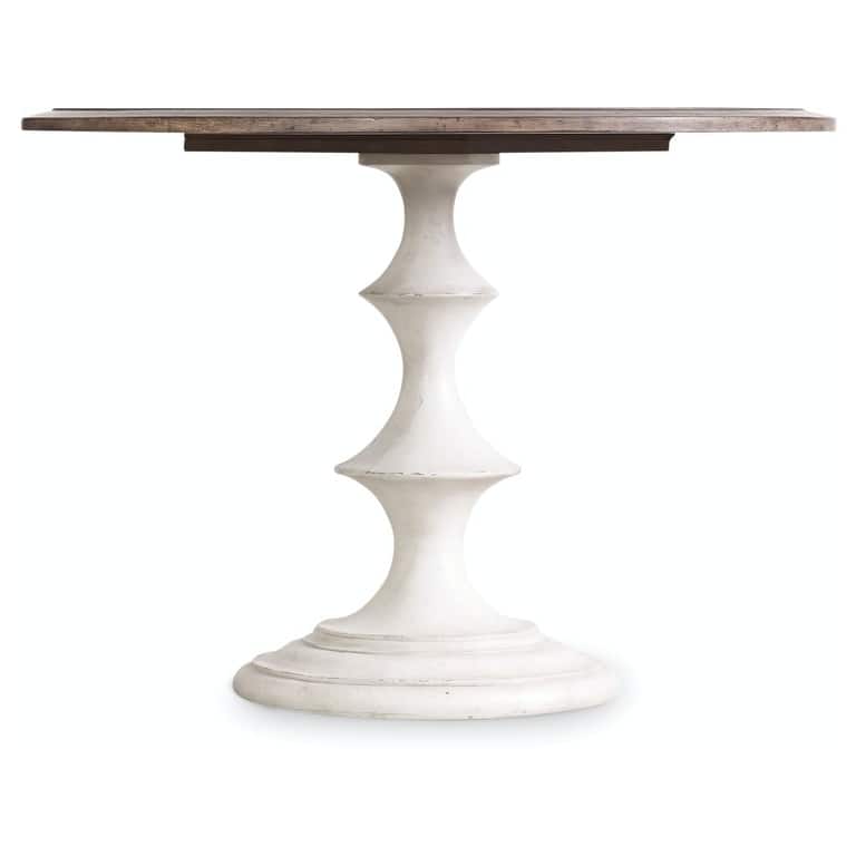 Hooker Furniture Brynlee 42" Round Shabby Chic Farmhouse Dining Table